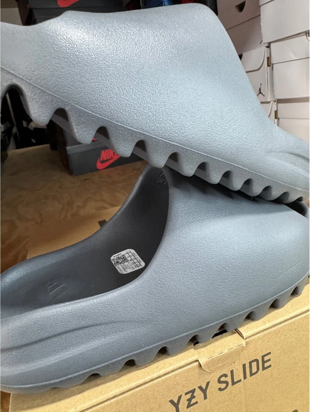 Adidas Yeezy Slides 'Slate Grey' ID2350 BRAND NEW MENS SIZE 6